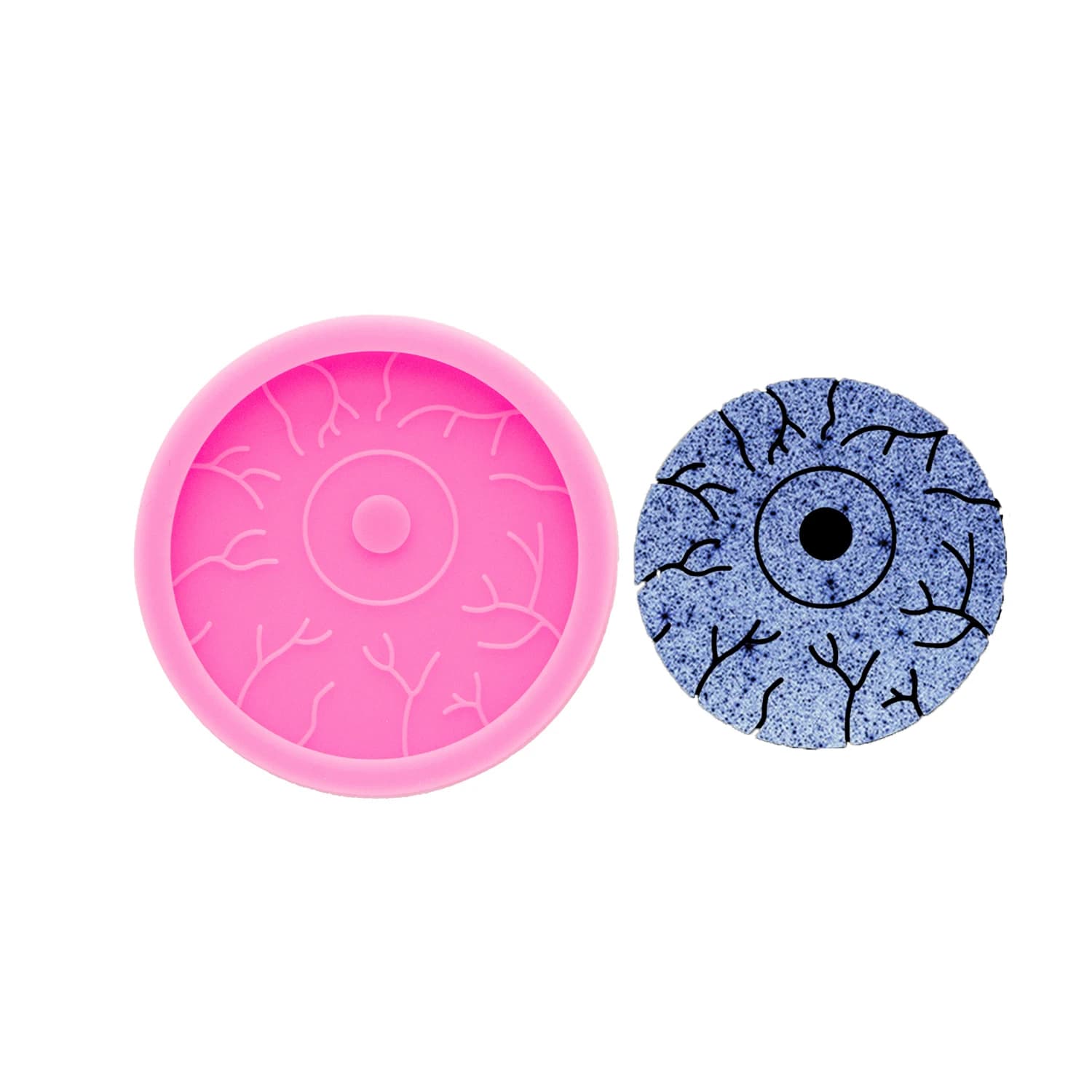 Irregular Circle Pendant Silicone Mold for Epoxy Resin DIY Jewelry Making Earring Casting Craft Supplies