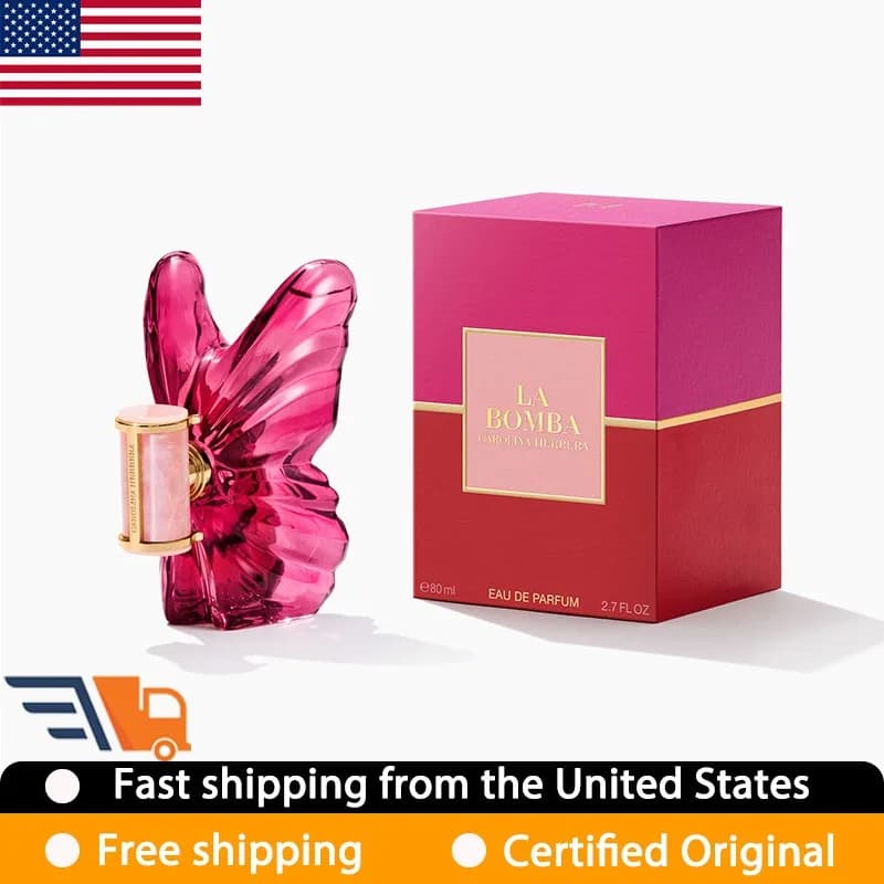 Carolina Herrera The Bomb Eau de Parfum 80 ML Original scents Duraturi Oriental Floral with Feromoni 2.7 Ounce