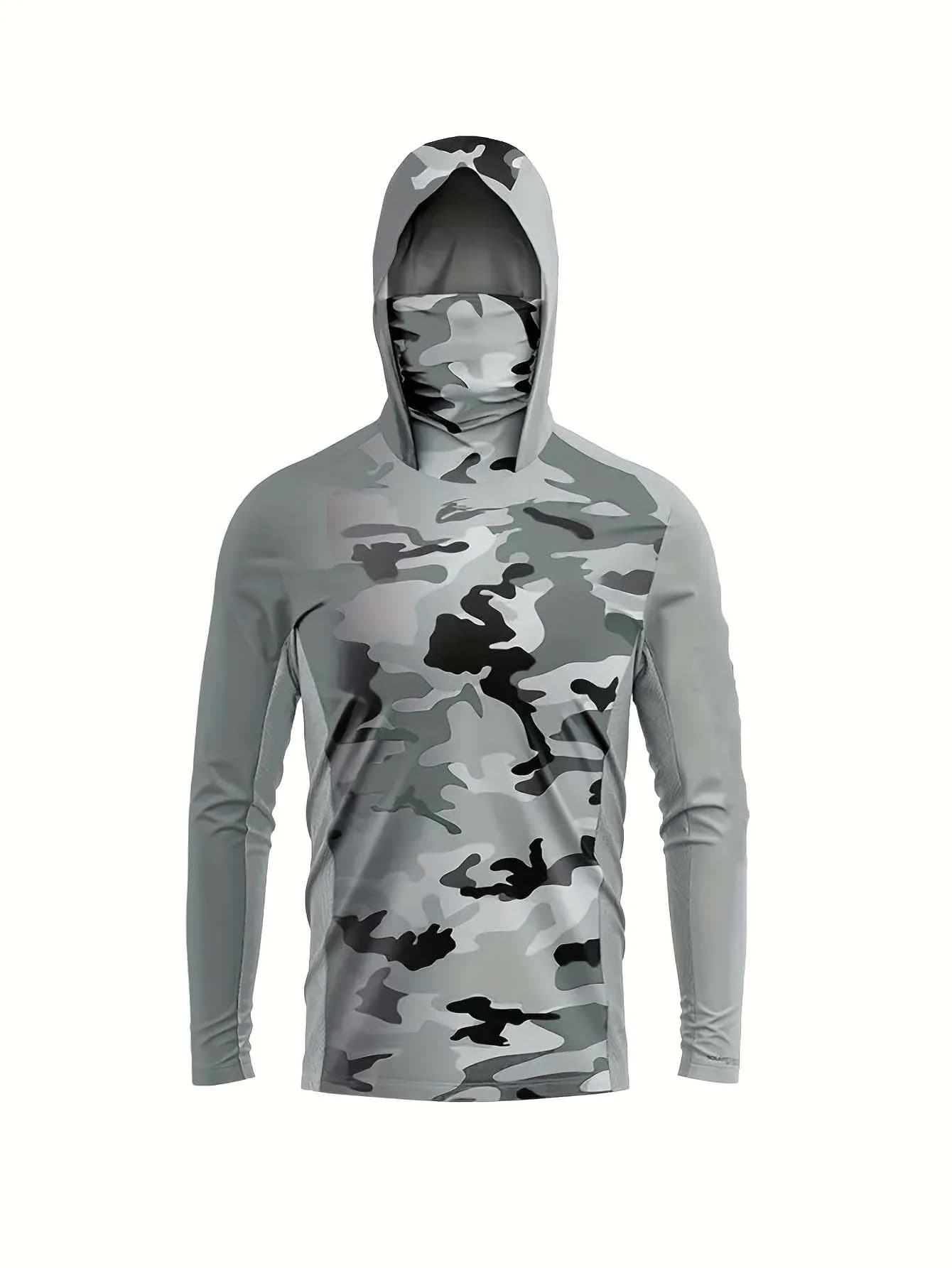 Fishing Shirts Custom Fishing Clothing Long Sleeved Fishing T-shirt UV Protection 50+ Outdoor Men's Summer Sports Clothing