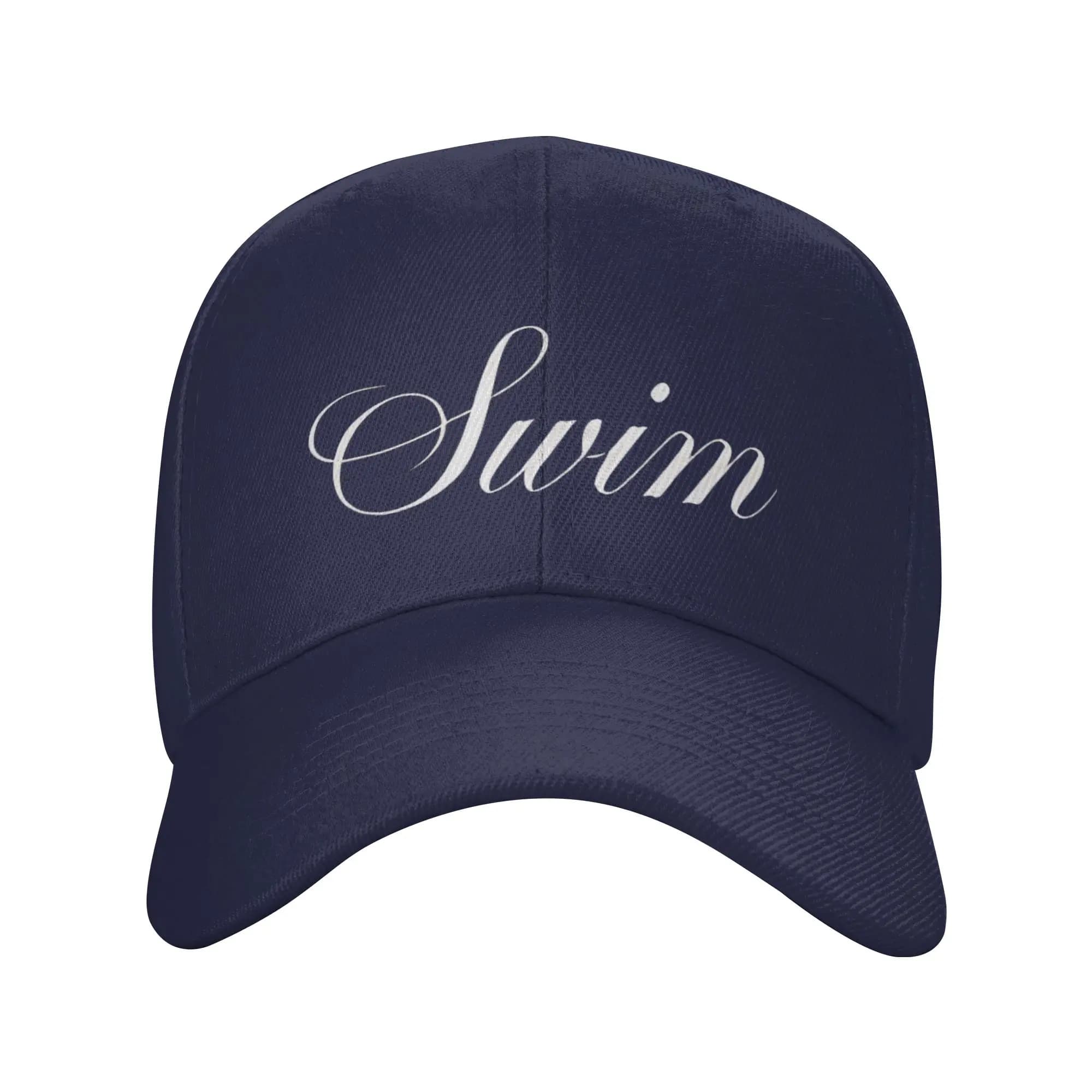 Unisex Kpop baseball cap with "I just wanna dive Swim ship", Dad Hat style, ideal for travel, gift