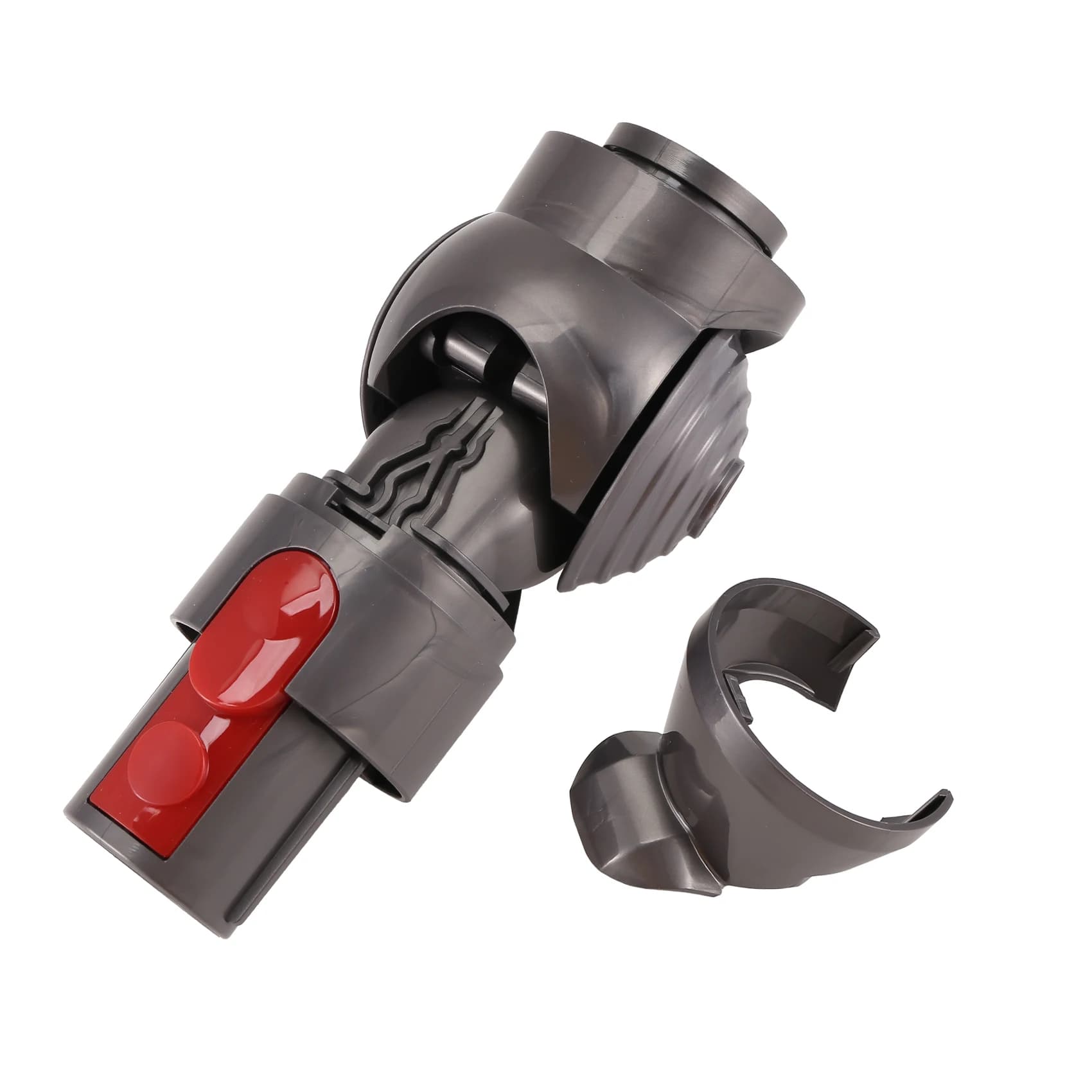 Set adattatore connettore giunto testa di aspirazione ad azionamento diretto per parti sottovuoto Dyson V7 V8 V10 V11 con coperchio laterale ruote a sfera