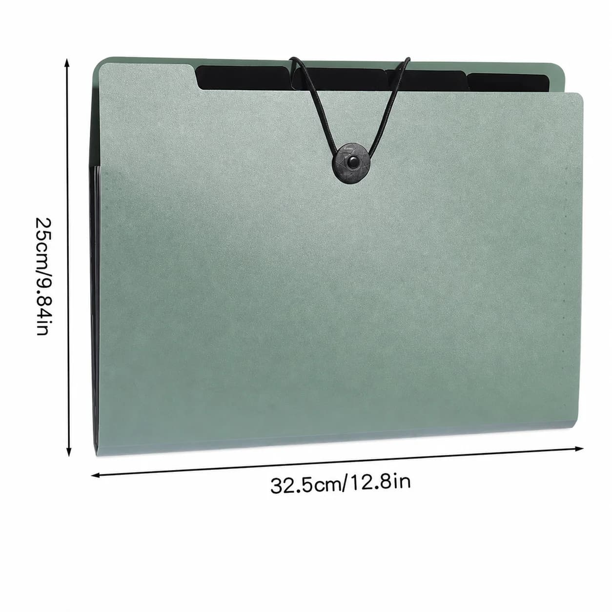 A4 Expanding File Folder Stain-Resistant Waterproof File Folder Multi-Pockets Document Folder Waterproof Pp Document Organizer