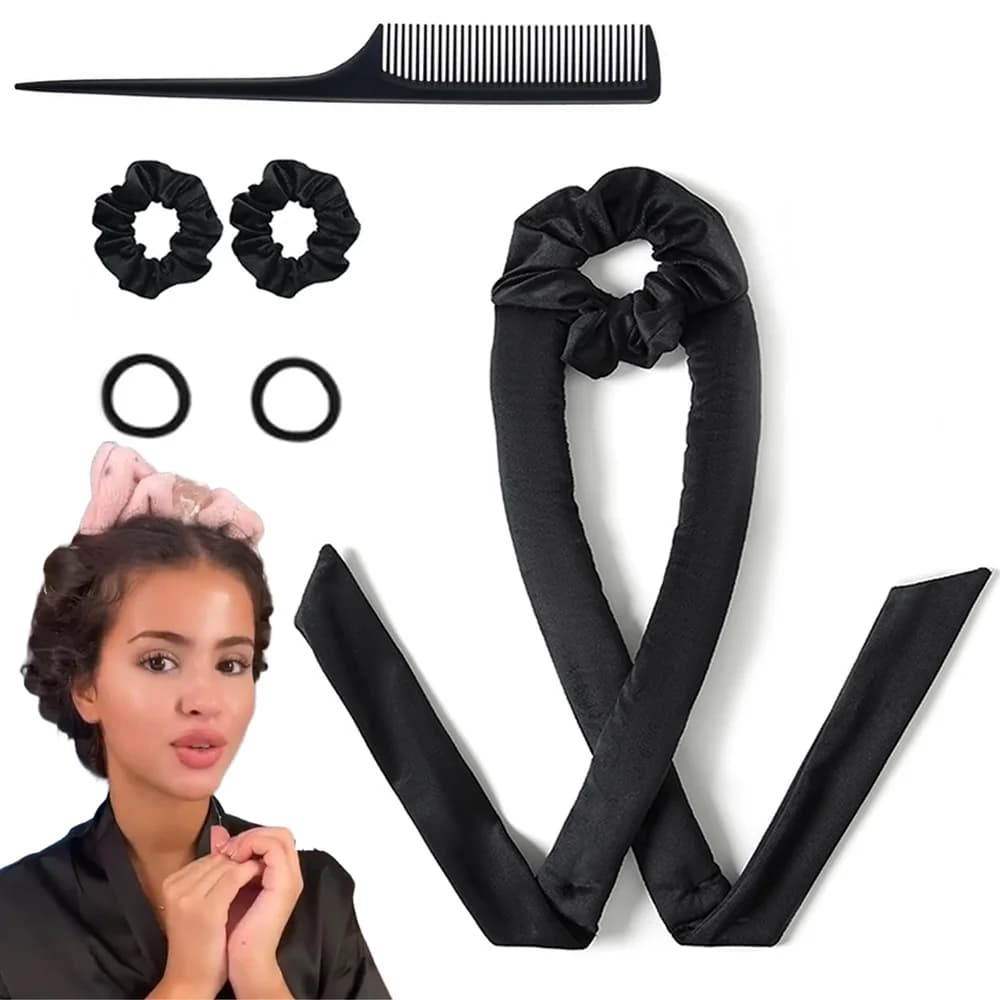 New Heatless Curling Rod Soft Headband No Heat Bigodini Bigodini Pigro Sleep Curling Scrunchie Tools For Styling