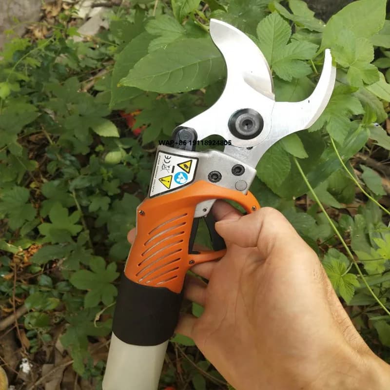 4,5 cm Professional electric gardening scissors pruning shears with rechargeable lithium battery
