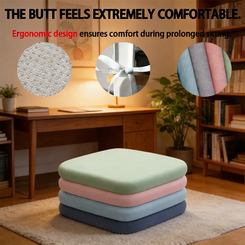 Cuscino Lombare Traspirante in Memory Foam Spesso per Sedia da Ufficio, Auto o Casa, Offre Supporto Ergonomico e Sollievo dalla Pressione