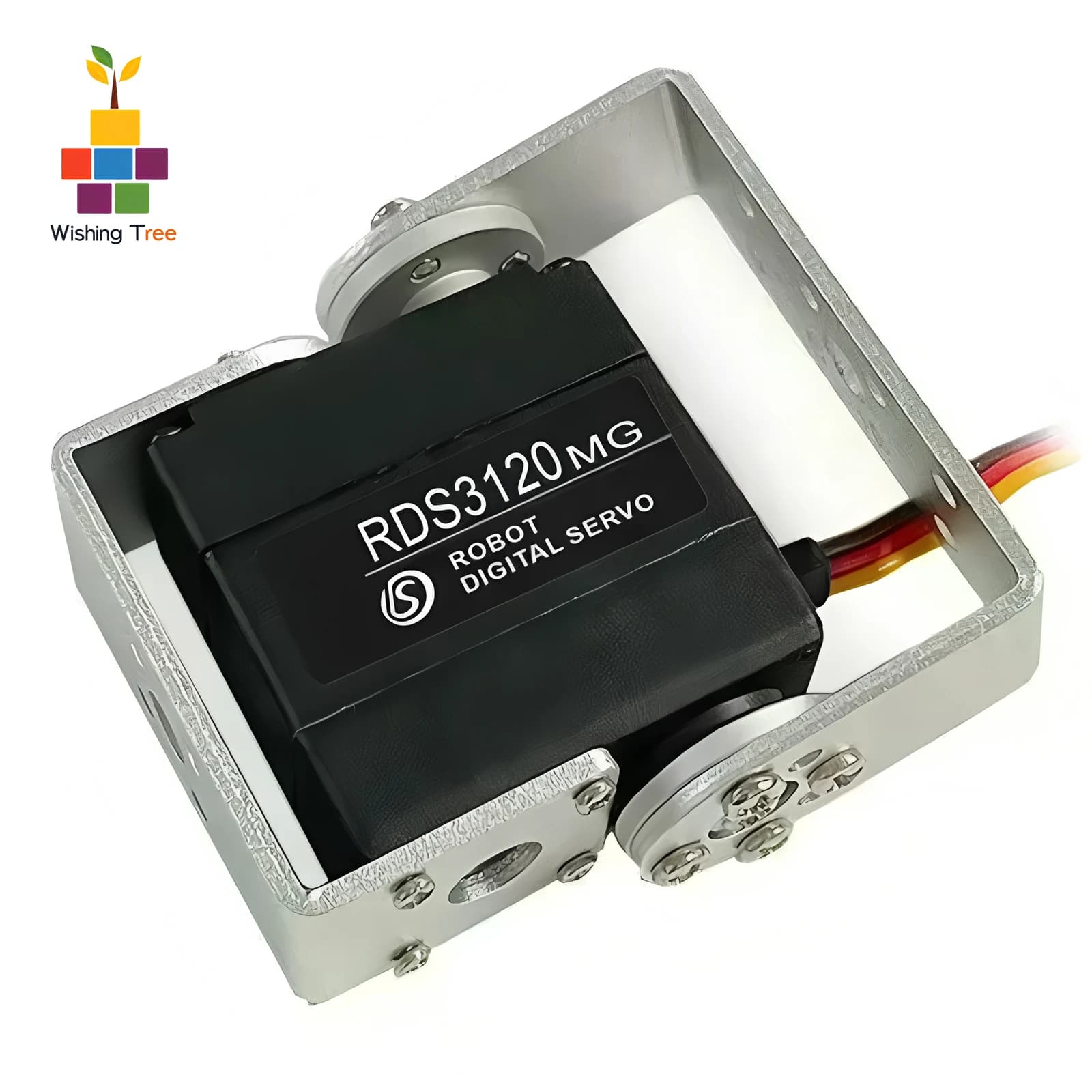 RDS3120 Digital Servo 20 kg Pair of Metal Gears Double Ball Bearing for Arduino/RC Auto/Robotica DIY