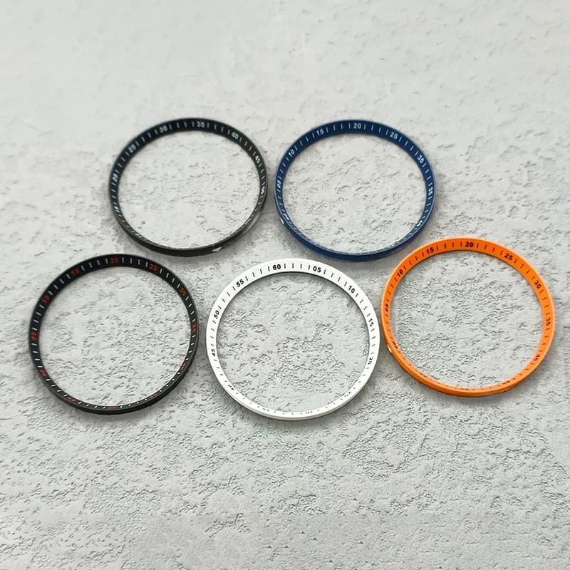 30,5 mm SKX007 Anello capitolo adatto per SKX007 SKX009 SRPD Cassa dell'orologio Anello Orologio subacqueo da uomo Parti Dimensioni 30,5 mm x 27,3 mm Anello capitolo