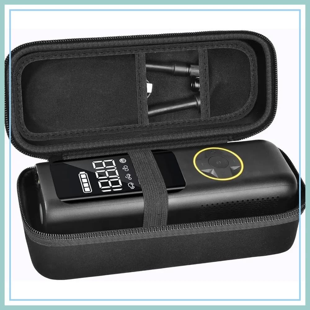 Custodia per il trasporto compatibile con il gonfiatore di pneumatici Fanttik X8 per APEX/APEX EV, compressore d'aria portatile, solo custodia - Nero