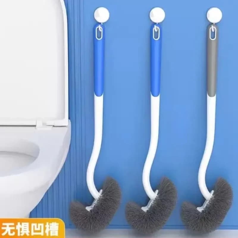 Japanese style household no dead corner toilet brush cleaning brush wall mounted long handle brush toilet cleaning tool