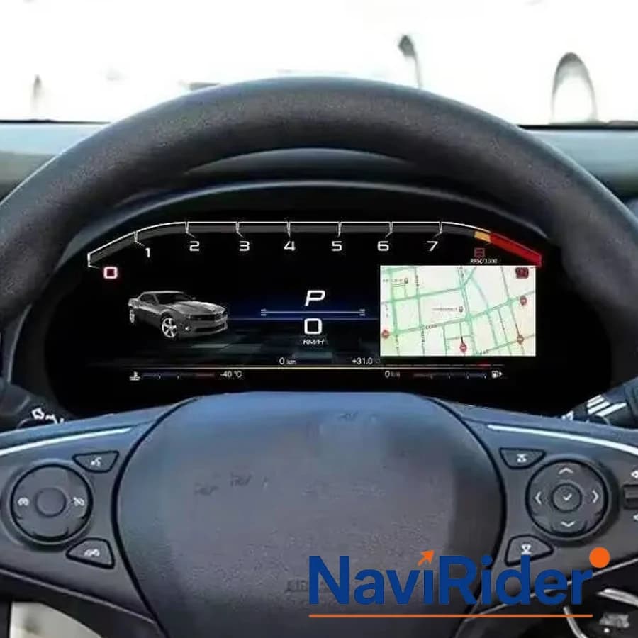 12.3 inch for Buick LaCrosse 2016-2022 Virtual Cockpit Digital Dashboard LCD Smart Instrument Speedometer Cluster Panel