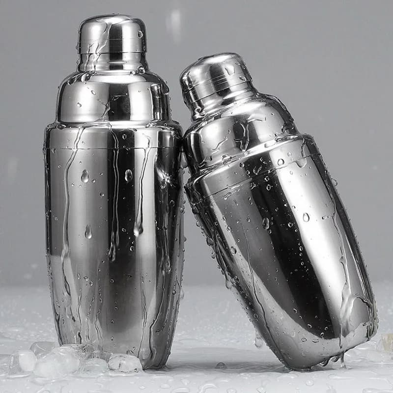 Vendita calda shaker da cocktail in metallo in acciaio inossidabile fantasia bartend boston cocktail shaker