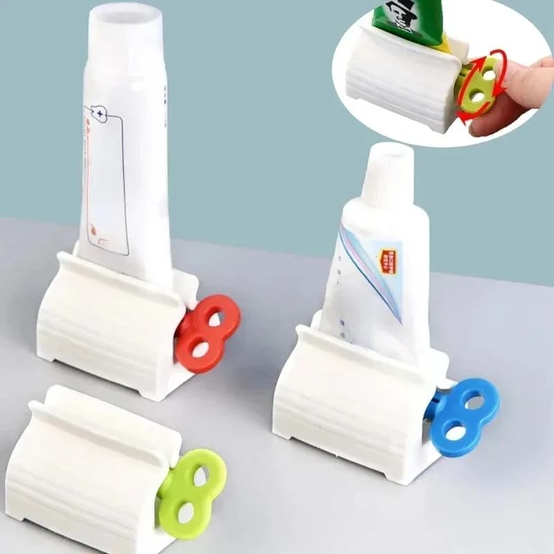 Home Dispenser di dentifricio Spremiagrumi Accessori per il bagno Porta dentifricio Organizzatore Tinture per capelli Cosmetico Spremiagrumi creativo Nessun rifiuti