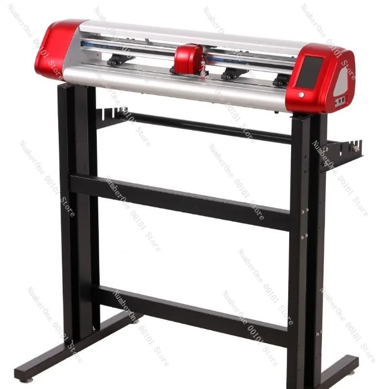 Plotter Professionale Automatico per Taglio Contorni, Macchina per Lettere in Vinile Riflettente, Taglierina per Adesivi e Insegne con Tracciamento Automatico dei Bordi