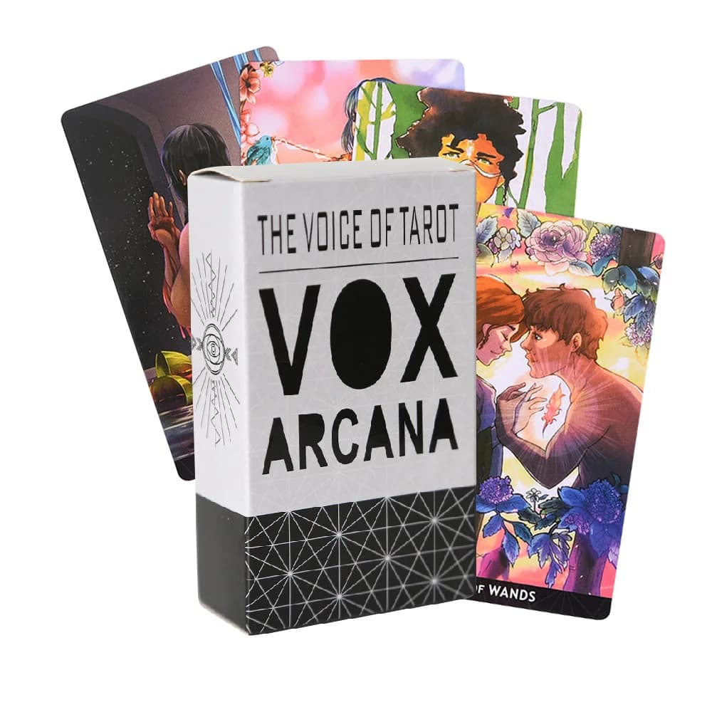 La voce del tarocchi Gioco di carte inglese Gioco di divinazione Regalo Gioco da tavolo Gioco da tavolo Oracoli e festa di divinazione Gioco da tavolo di tarocchi facile