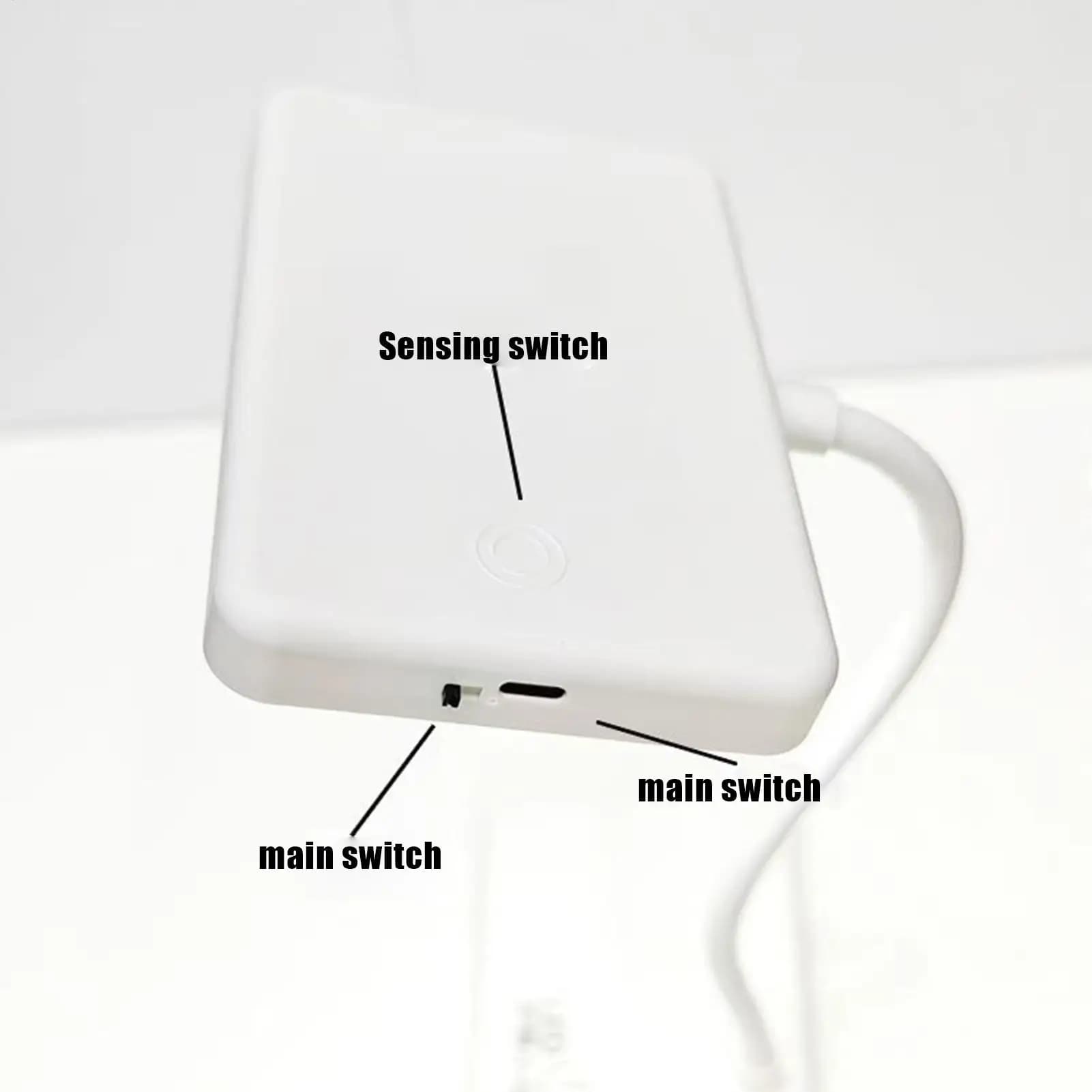 Lampada da tavolo Luce da scrivania Salvadanaio sicuro per telefono Decorazioni per la casa per robusto armadio da camera Tavolo Dormitorio Aula Ufficio Hotel Viaggi