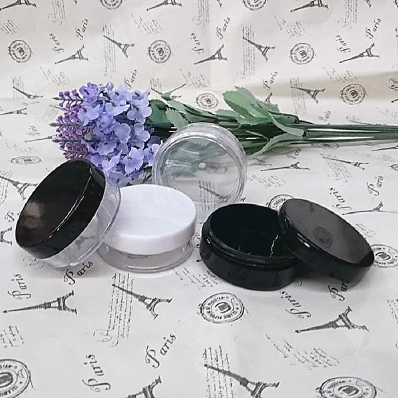 Barattolo in plastica da 20g, contenitore per trucco, ombretto, crema, essenza, idratante, prodotti per la cura della pelle, confezione cosmetica.