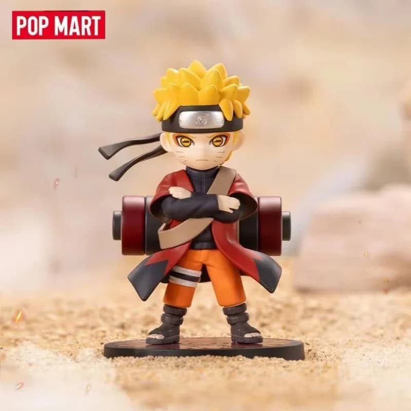 Hot POP MART Naruto serie Blind Box Grande Scatola a Sorpresa Organizzazione Akatsuki Bambola da Collezione Anime Figure Modello Giocattolo da Scrivania Regalo di Natale
