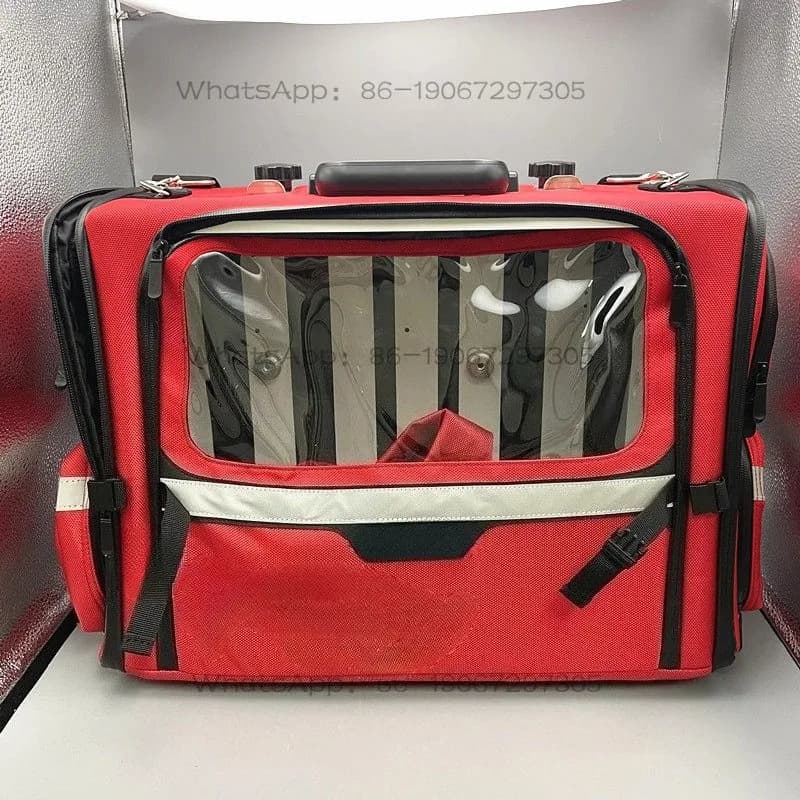 510S Respirator Portable Backpack, Red Mounting Pack Brand New
