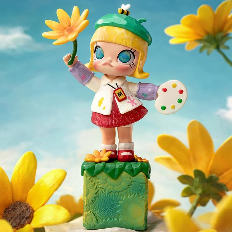 POP MART MOLLY Scenery Along The Way Serie 20° Anniversario Blind Box Mystery Box Giocattoli Modellini Anime Carini da Collezione Regalo
