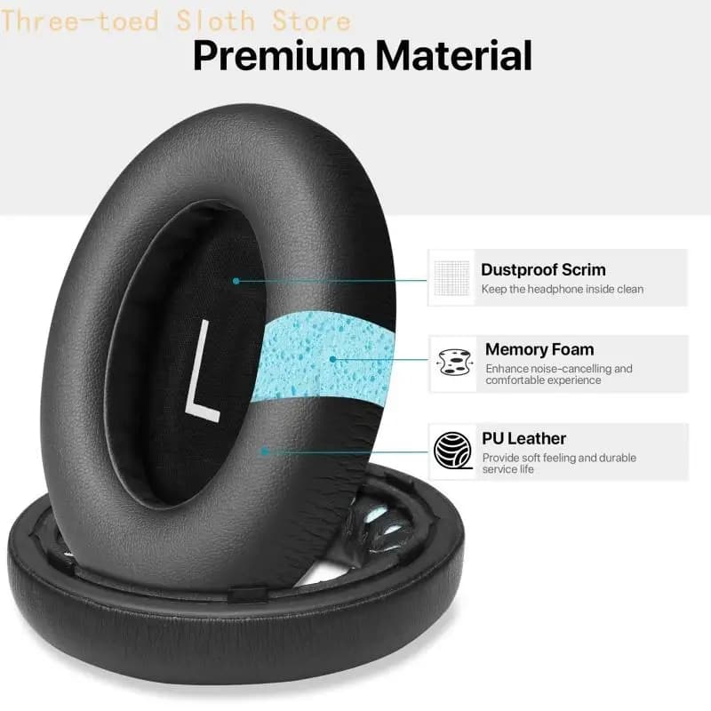 Replacement Ear pads for 700 NC700 Headphones Memory Foam Ear Cushions High Quality Earpads headset Leather for case E74A
