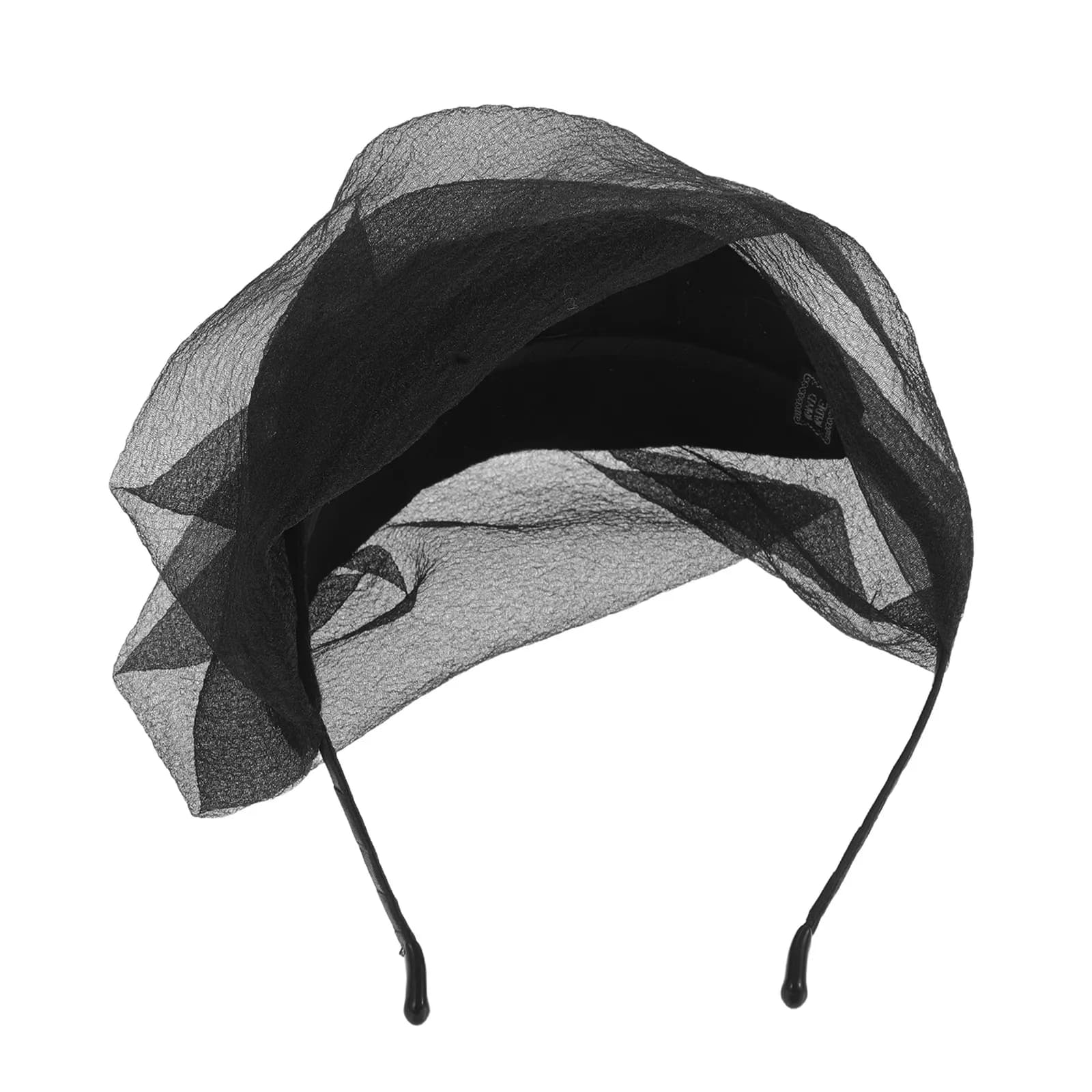 Elegante Fascinator in Rete per Capelli, Cerchietto per Matrimoni, Feste ed Eventi Serale, Nasconde i Capelli Grigi, Traspirante, Stile Vintage