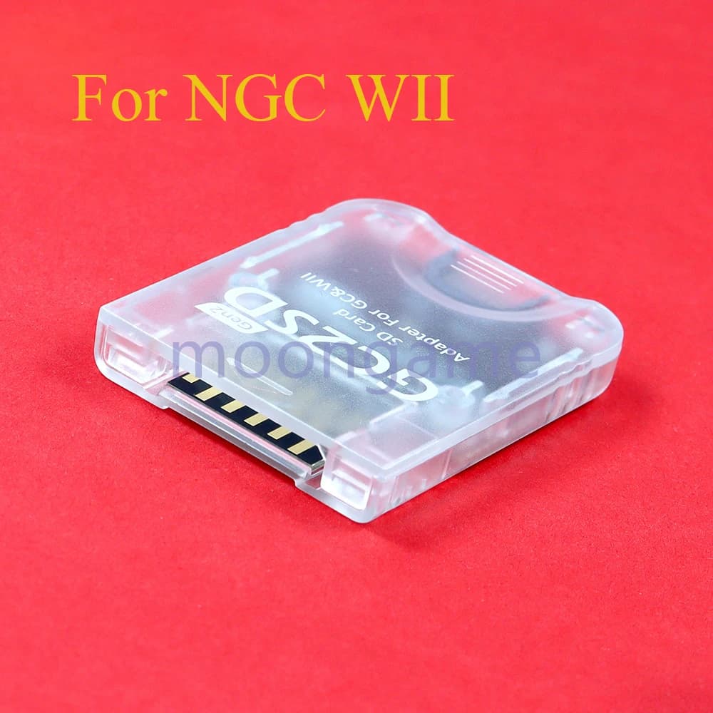 Adattatore da GC2SD GC a scheda SD per Wii, adattatore per scheda di memoria TF V2.0, lettore di schede SD per console di gioco NGC (1 pezzo)