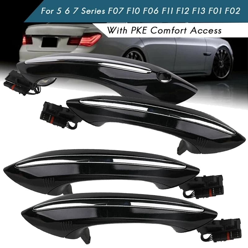 Outside Exterior Comfort Access Door Handle Set For-BMW 5 6 7 Series F07 F10 F11 F06 F12 F13 F01 F02