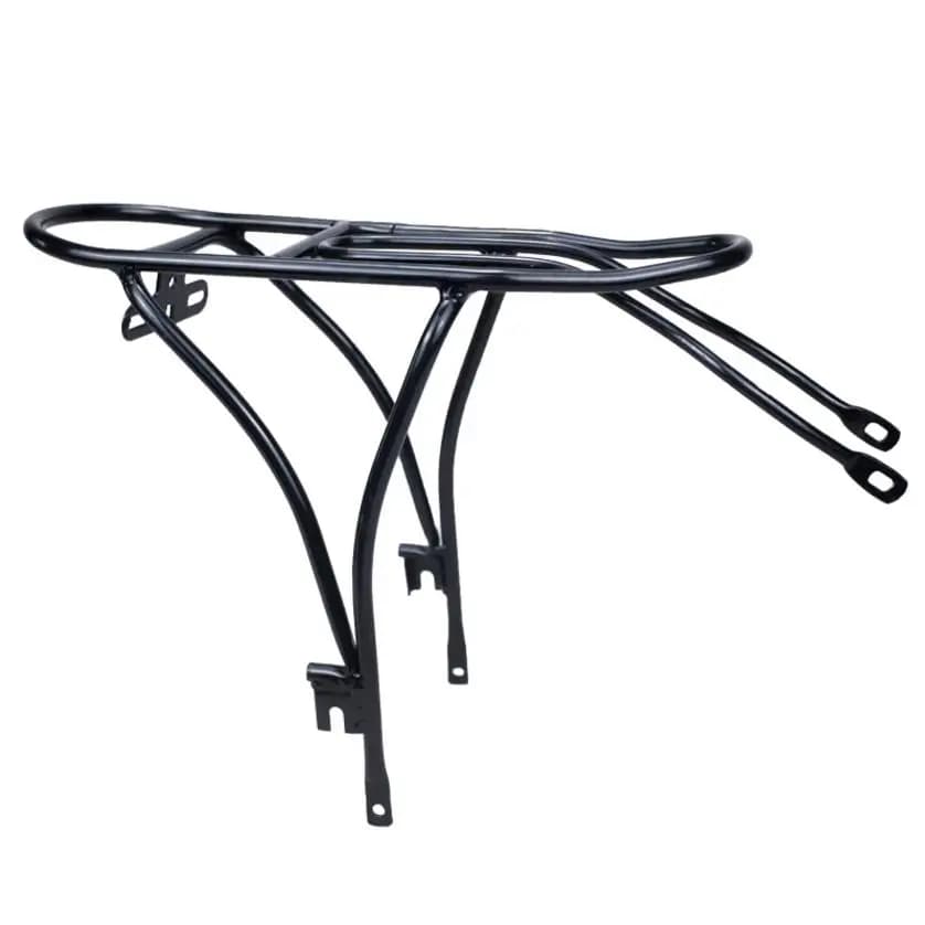 Portapacchi Posteriore per Bicicletta in Lega di Alluminio Ultra-Leggero da 20 Pollici D7, Portaoggetti per Bici Adatto a Ruote Grandi P8