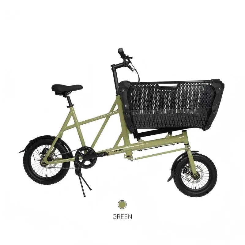 Pet Carrier Bicycle with Integrated Cart, Dog Cat Outdoor Travel Accessory, Small Pet Walking Bike, Portable Foldable Design