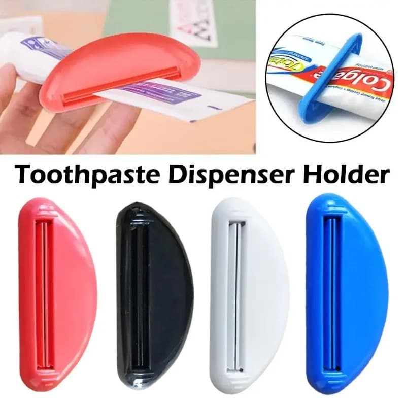1 pz Multifunzione Manuale Dispenser di Dentifricio Crema Tubo Spremiagrumi Bagno Spremere Pasta Estrusione Clip Spremere Morsetto