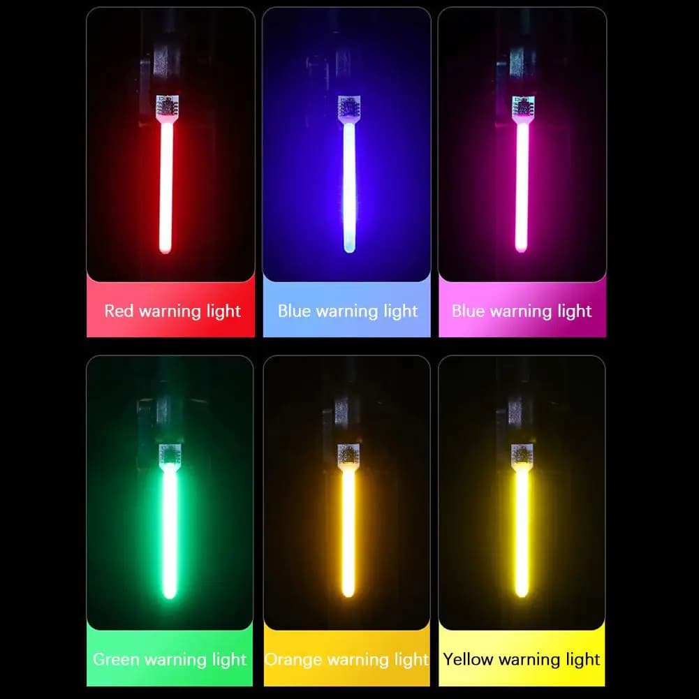 Fanale posteriore per bicicletta Modalità di illuminazione multiple Luce per bici a LED ricaricabile tramite USB Luci posteriori posteriori per reggisella per bici da MTB