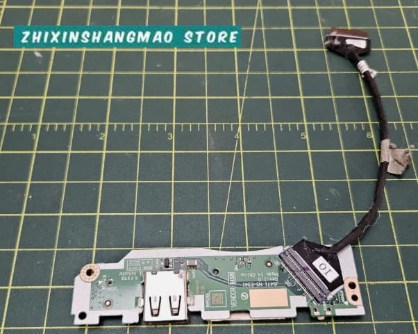 Cavo Scheda Pulsante di Accensione e Lettore Schede USB SD JS471 NS-E541 per Laptop Lenovo IdeaPad 1 14ALC7 82R3 5C50S25327