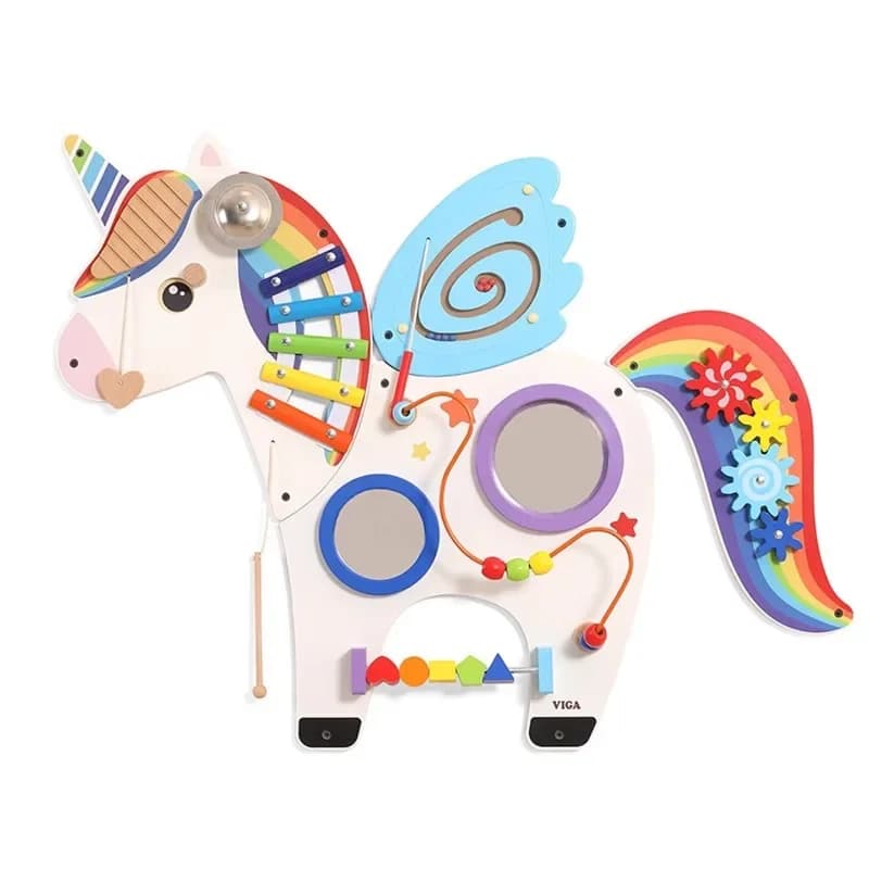Giochi da parete per corridoio dell'asilo, educativi per la prima infanzia, pannello interattivo con animali dei cartoni animati