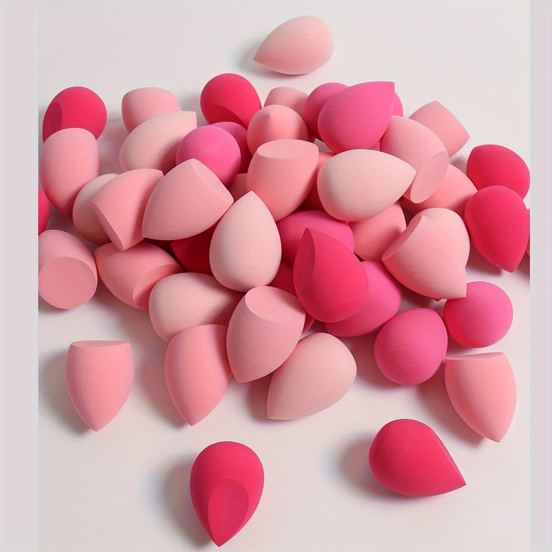 7/18Pcs Makeup Sponge Set Dry Wet Dual Use Beauty Blender Cosmetic Egg Puff for Liquid BB Cream Foundation Powder Application
