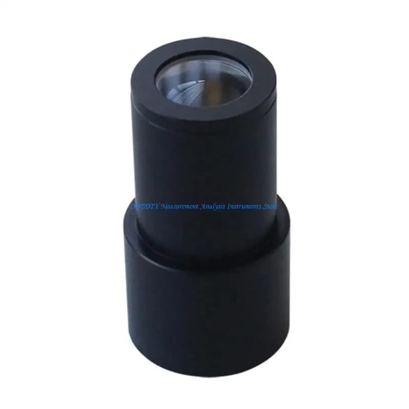 367D Accessori per microscopio con lente Barlow 2X in alluminio interamente in metallo per lente in vetro ottico per con