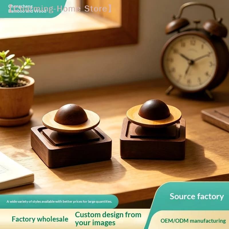 【M】1PCS Planet Wooden Shaped Essential Oil Diffuser Fragrance Diffuser Suitable For Home Bathroom Car Decoration