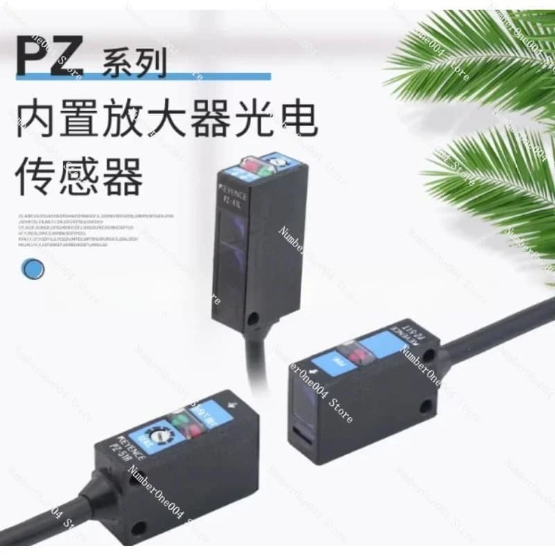 Sensore per Rilevare Linee Rettilinee a Diffusione Riflettente con Distanza di 8cm PZ-41 PZ-42 Amplificatore Integrato Fotoelettrico