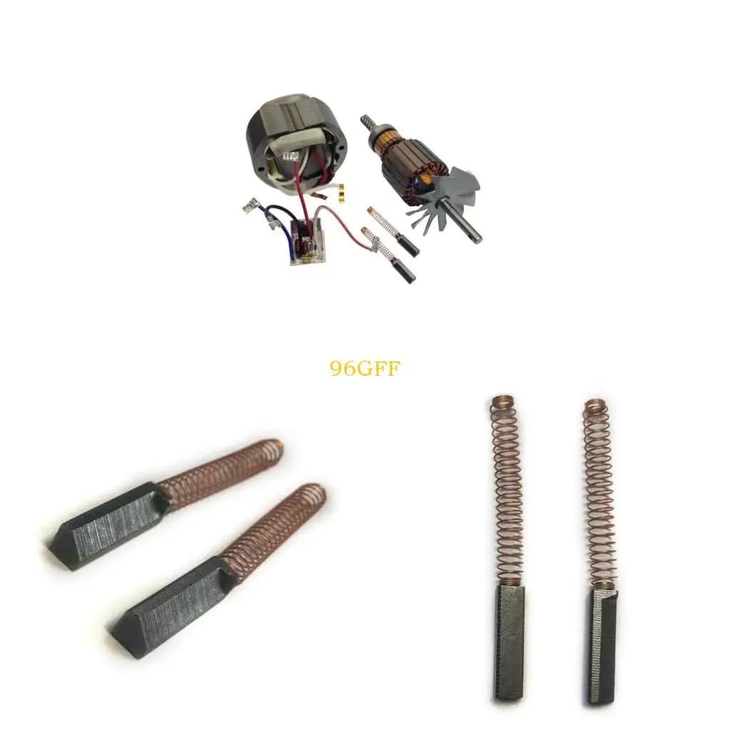 96GF 10 pz/set Spazzole carbone adatte per Kitchen Treasure per le uova e sbattitore per farina Mixer