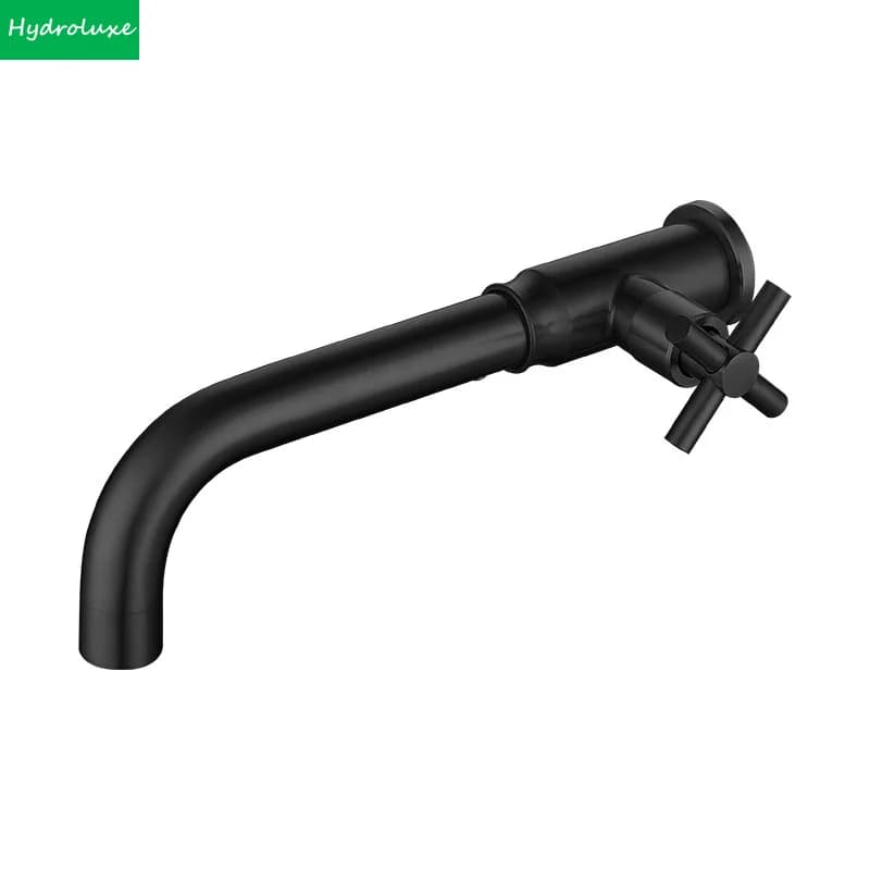 Outdoor or Bathroom Stainless Steel Single Cold Water Tap Chrome Basin Faucet 360 Rotation Sink Faucets Single Handle Water Taps