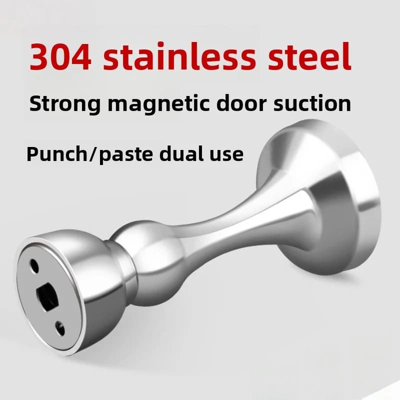Door Stopper Without Drilling Holes Strong Magnetic Suction Silent Suction Anti-Collision Wall Suction And Blocking Door Device