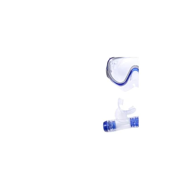 Diving Mask & Snorkel Set Adjustable Dry Snorkel Set No Leakage Swim Goggles Anti-Fog for Swimming Snorkeling