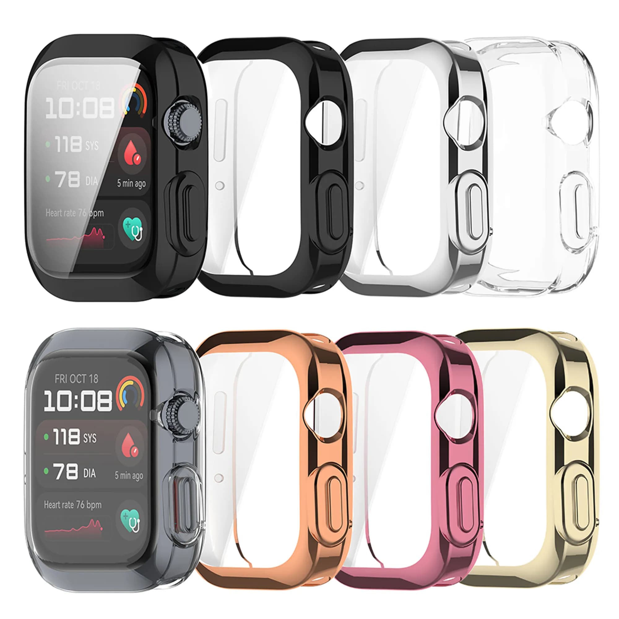 Custodia protettiva in TPU per Huawei Watch D2 Protezione per schermo intero Cover per paraurti
