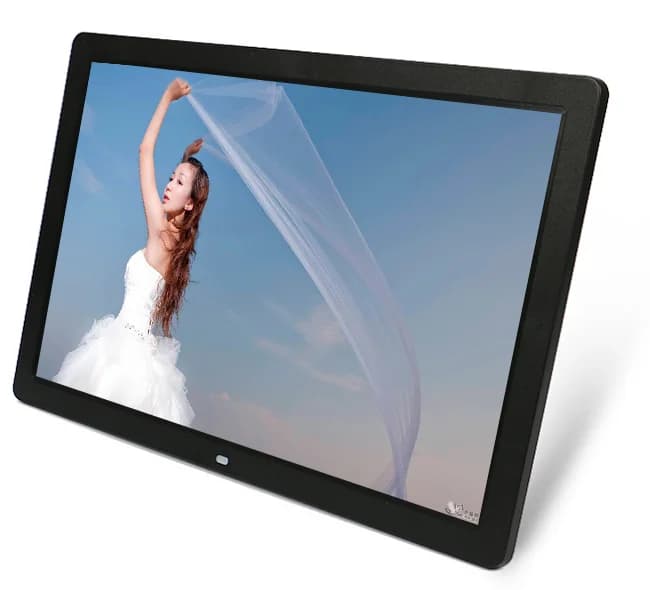 12Inch Digital Photo Frame with Optional Memory Remote Control Display for Advertising