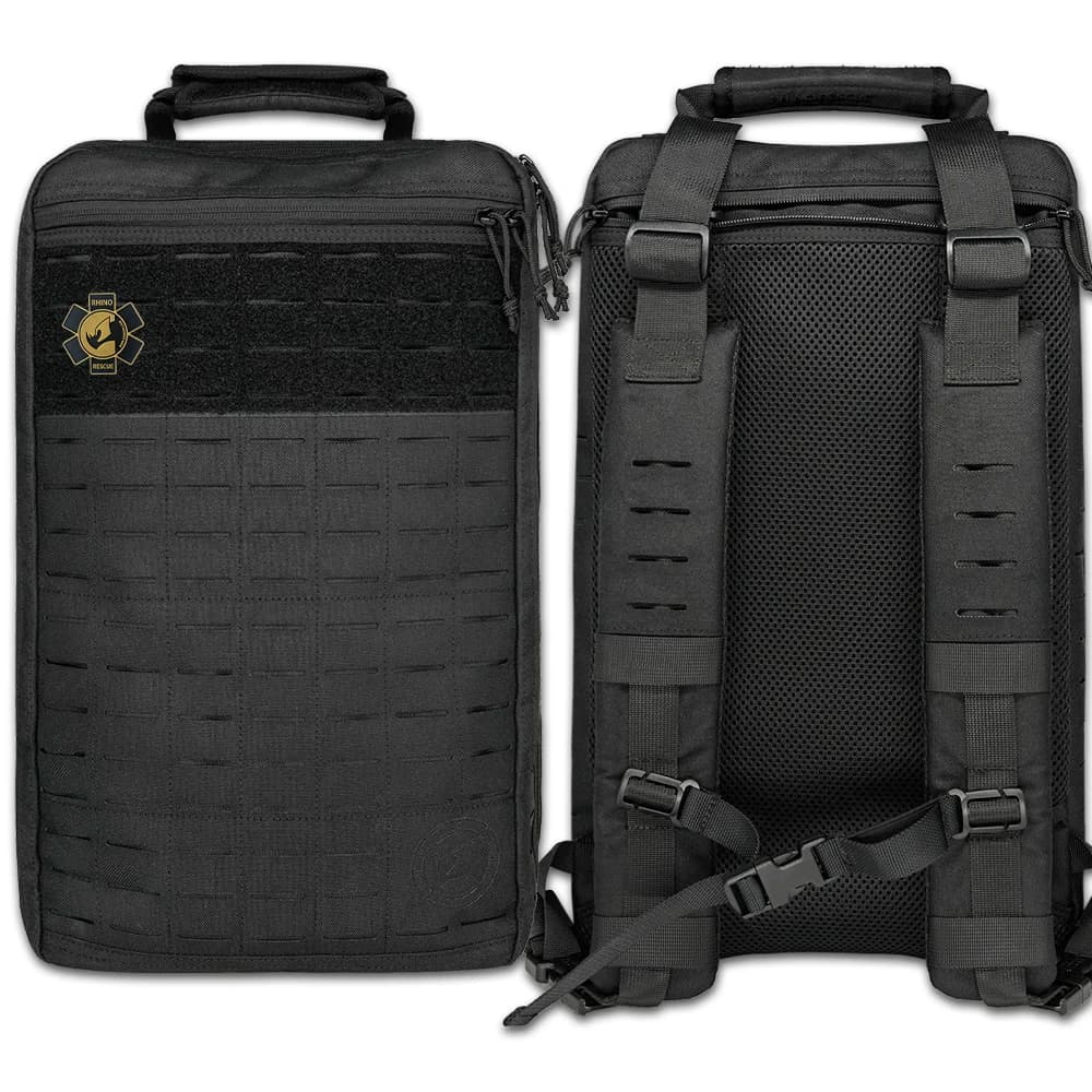 Zaino di pronto soccorso Rhino Rescue Zaino tattico in nylon 20L 1000D Kit di pronto soccorso trauma Borsa per escursionismo Campeggio R20