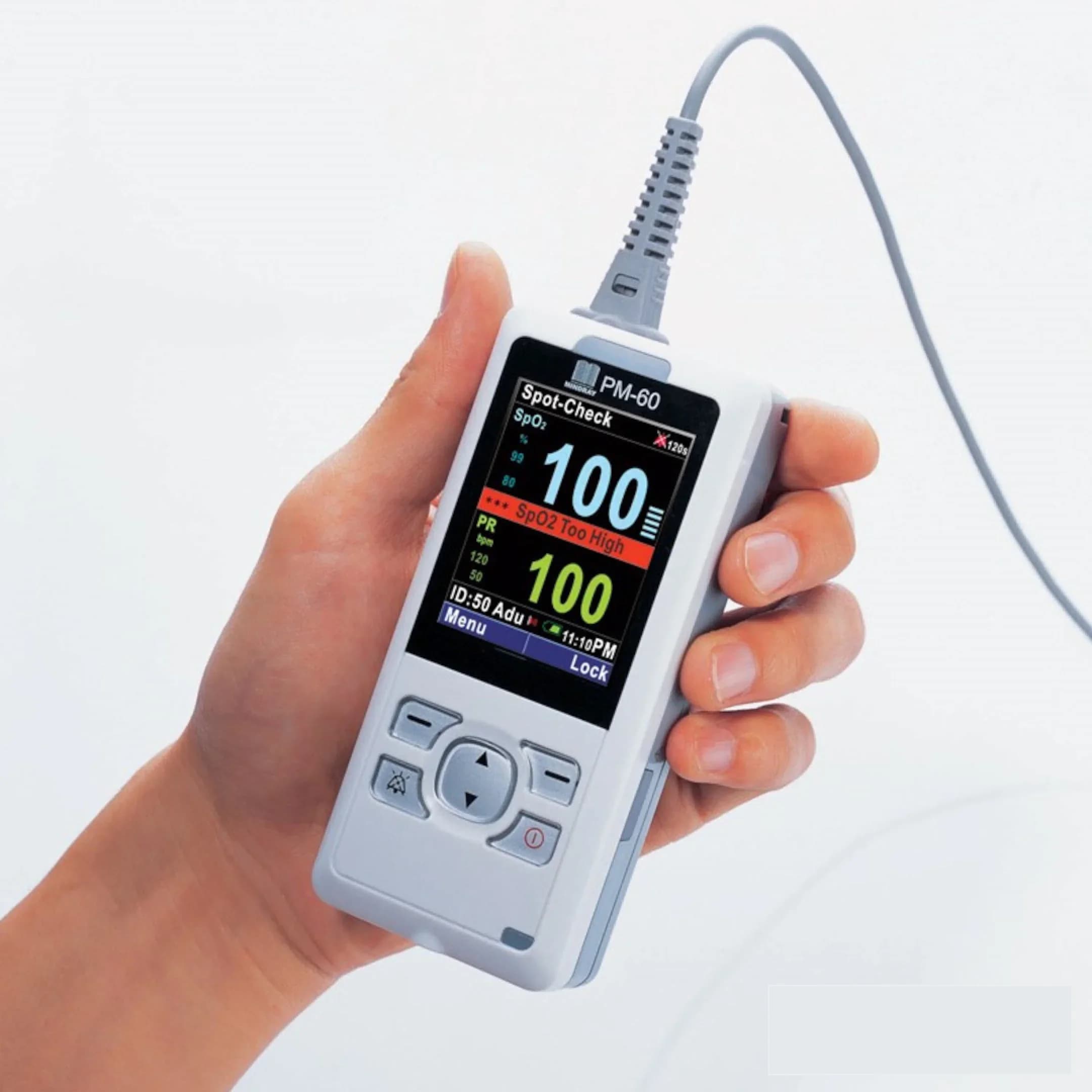 PM60 Portable Oximeter for Veterinary, Precise Monitoring System for Animals, Dogs, Cats, Domestic Animals, Intensive Therapy