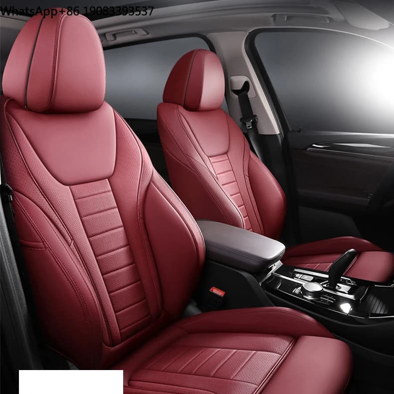 TOPFIT Custom Car Seat Covers Full Coverage Pu Leather Waterproof All-Season Factory Wholesale Car Seat Protector