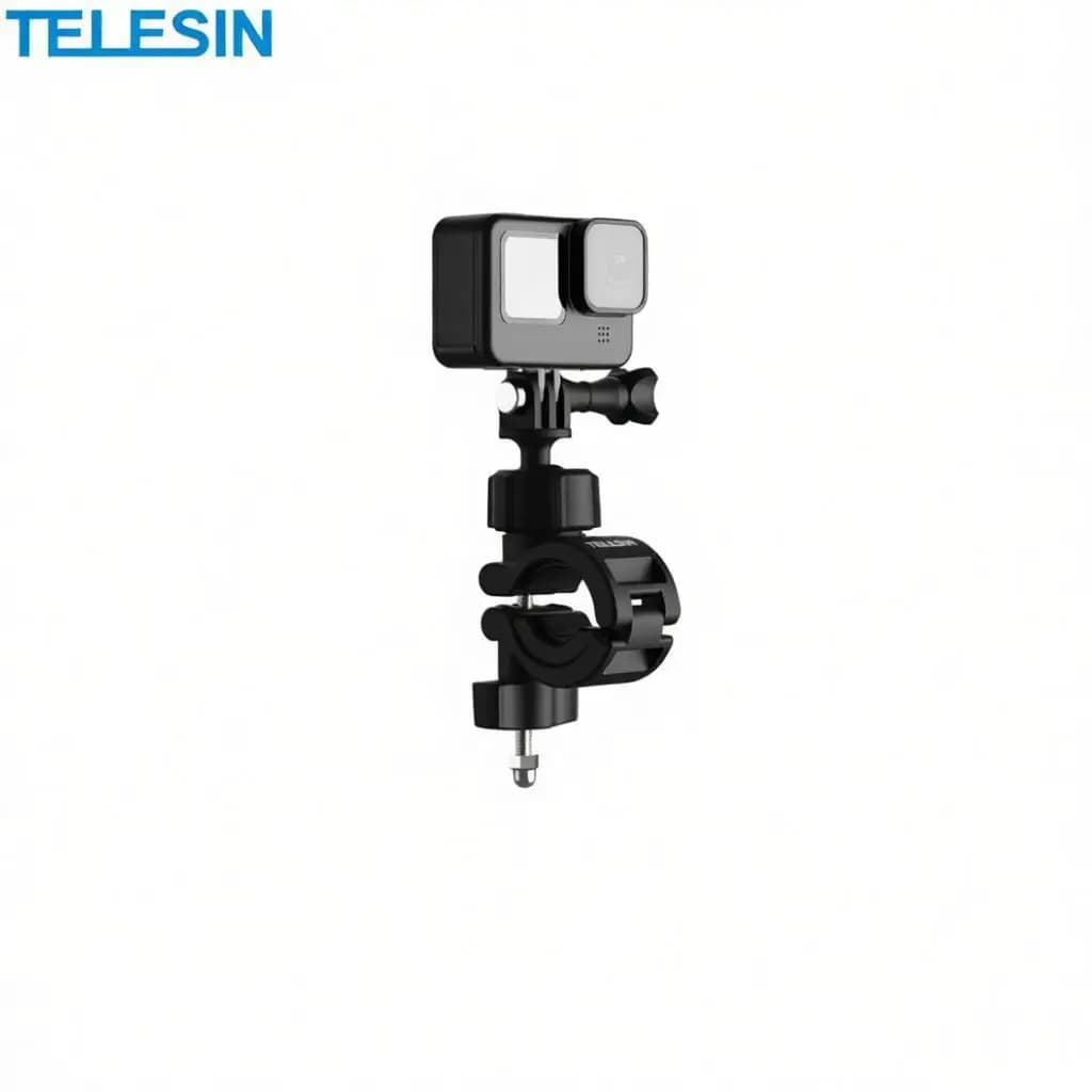 Supporto per Manubrio TELESIN per GoPro Hero 13 12 11 10 9 e Insta360 Osmo Action Cameras, Accessorio per Bicicletta e Moto