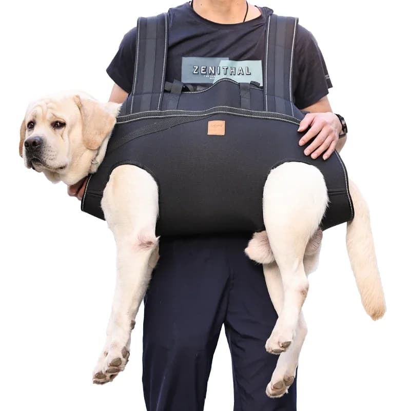 Multifunctional Pet Dog Carrier Backpack Portable Puppy Transportation Bag Medium Large Dogs Comfortable Breathable Shoulder Bag
