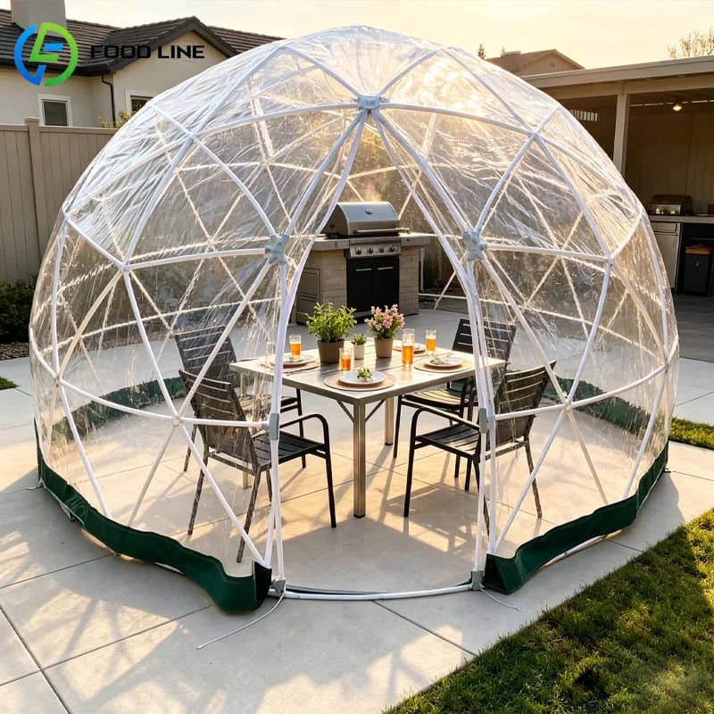 Modern Transparent Bubble Tent Dome Camping House Luxury Resort Garden Outdoor Shelter Customized