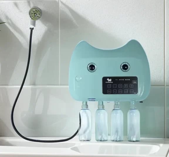 Pet Dog SPA Nano Level Shampoos Automatic Mixing Bubble Fully Stirred Bubble Polyester Rubber Plastic Bathroom Machine